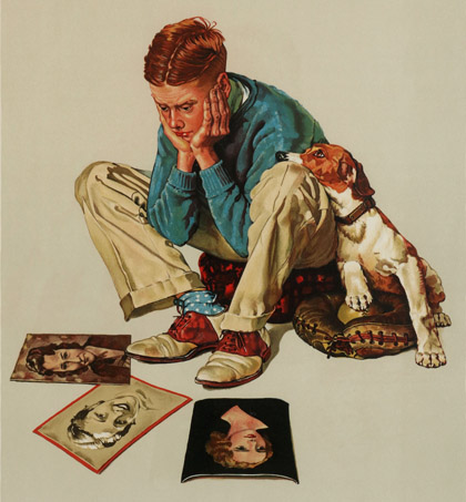 Norman Rockwell and Other Signed Prints